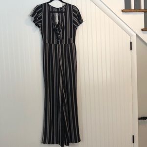 Crystal Sky Striped Jumpsuit